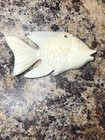 Vintage  Carved Bovine Bone  Fish  Fetish Effigy Totem Pendant  1