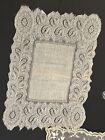 Vintage Lot Of Machine   Hand Bobbin Lace Edged Ladies Hankerchieves -qty 5