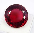 Certified 42 05 Ct Natural Burma Pigeon Blood Red Ruby Unheated Loose Gemstone