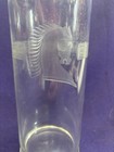 Vintage Heisey Glass 12    3 Piece Cocktail Shaker Etched Horse Head Decorated