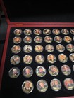 All Time Usa United States Presidential Coin Complete Set In Wood Box -46 Coins