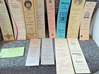 Bookmarks- Lot Of 180 Different Collectable Condition  33 Are Signed By Authors