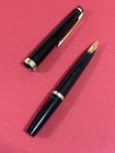 Pilot Elite Fountain Pen 18k Gold Nib Medium Gold Unused Japan Collectible