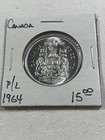 1964 Canada 50 Cents Silver Coin Proof Like