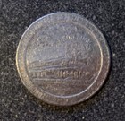 Lady Luck Casino Downtown  1 00 Casino Slot Gaming Token   Coin Las Vegas  Nv