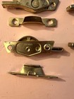 Vintage Reclaimed Brass gold Tone Window Sash Locks Lot Of 10   1