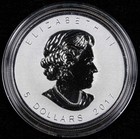 2017 Reverse Proof Canadian Maple Leaf W cougar Privy 1oz Silver  b525-b529
