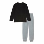 Fortnite Boys Top   Long Pants 2pc Pajama Set In Gray   Black