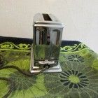 Working Vintage  Art Deco Waters Genter Stainless Steel Chrome One Slice Toaster