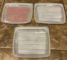 Stasher Reusable Silicone Food Bags Sandwich Size Lot Set Group Of 3