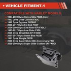 0933-0101 Front Isolator Motor Mount Compatible With Harley Dyna