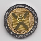 2021 St Andrews Nb  5 Trade Dollar Token New Brunswick Van Horne Trail