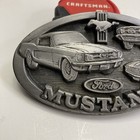 Ford Mustang Belt Buckle Made In Usa 1995 C j Inc