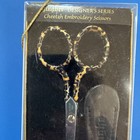 Nib Gingher Designer Series 4  Embroidery Scissors Cheetah