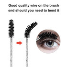 100pcs Disposable Eyelash Brush  Mascara Wands Makeup Brushes Applicators Kits F
