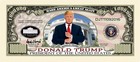 5 Donald Trump President Money Fake Dollar Bills Legacy Note Million Lot