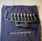 Judaica Israel Hazorfim 925 Sterling Silver Hanukkah Menorah    chanukah 
