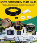 42048 Waste Ball Drive Arm Kit Rv Toilet Repair Kit Fit For Thetford Aqua Magic