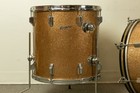 1960s Rogers Champagne Sparkle 14x20 8x12 And 16x16 Drum Set