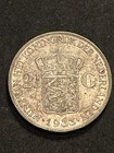 1933 Netherlands  Silver 2 1 2 Gulden
