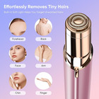 Painless Facial Hair Remover For Women - Portable Electric Shaver And Epilator
