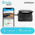 Jimiot Jc371 Adas Dvr Camera 3 Channels Dashcam Parking Monitor 4g Gps Tracking
