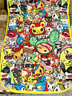 Jujube Tokidoki Changing Pad Iconic Pattern Replacement Mat Green Double Sided