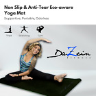 Yoga Mat Non Slip Pilates Eco Friendly Tear-free Floor Exercises Men Women Kids