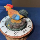 Vintage Folk Art Rooster Egg Timer grandmacore  Antique Working Read