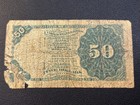 Us Fractional Currency 50 Cent Note 4th Issue 50c 1869   1875