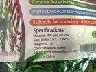 Lot Of 7 Aquarium Artificial 12   plastic Plants Fish Tank Decoration Ornament