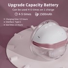 No 586 Breast Pump Hands Free  Wearable Breastfeeding Pump Wirless   Portable   