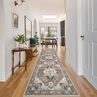 Washable Hallway 3x10 Runner Rug - Kitchen Runner Rug Stain Resistant Farmhou   