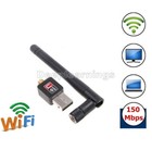 Mini 150mbps Usb Wifi Wireless Adapter Dongle Lan Card 802 11n g b W antenna