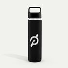     new Peloton Glass Water Bottles 16 Oz With Non-slip Grip  Lot Of 2
