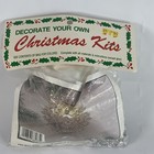 Meri Mac Sequin Christmas Ornament Kits Styrofoam Beaded Vintage New Lot  3