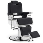 Barberpub All Purpose Barber Chair  Reclining Hydraulic Chair With Headrest 3819