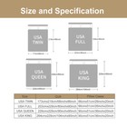 3pcs Mushroom Duvet Cover Set Soft Bedding Set With 2 Pillowcases Full Queen Siz