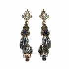 Skull Punk Dangle Earrings Halloween Skeleton Jewelry