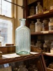 Antique Groves Tasteless Chill Tonic Embossed Aqua Medicine Bottle St Louis 1890