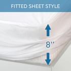Crib Mattress Protector Waterproof 2 Pack Crib Sheets Fitted Mattress Pad Cover