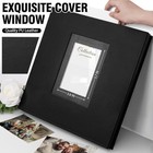 Photo Album 4x6 600 Photos  Leather Cover Extra Large Capacity Holds 600 Horizon