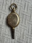 Antique Victorian Gold Filled Watch Key Double Locket
