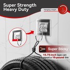 Phixbear 2 Rolls Car Double Sided Tape High Temperature Resistant Heavy Duty    