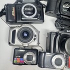 Vintage Camera Lot Mixed Brands 35mm Digital Film Point Shoot Slr Parts Repair