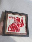 Rare Vintage Freddy Krueger Carnival Game Prize Mirror Tile Framed Boadwalk 6 