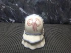 Vintage Ceramic Baby Cradle Planter Blue White And Pink 6 5    Long 4    Wide 123