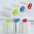 1-4 X Toothpaste Squeezer Bathroom Tube Easy Stand Dispenser Rolling Holder Seat