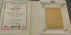 Highland Mint Limited Edition Bronze Mint Card Brett Favre   Sterling Sharpe