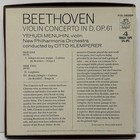 Beethoven Violin Concerto Op  61 Reel To Reel Tape Yehudi Menuhin Klemperer